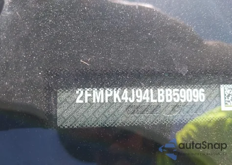 2020 Ford Edge Sel from USA, damaged, VIN 2FMPK4J94LBB59096